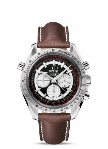 Omega Speedmaster Broad Arrow Co-Axial Rattrapante Stainless Steel / Inverted Panda 3882.51.37 (38825137)